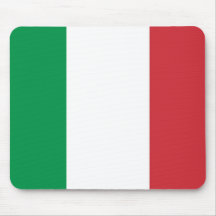 Mouse pad with Flag of Italy