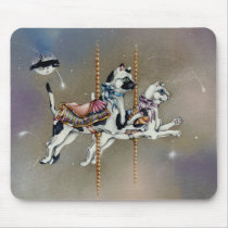 Mouse pads - Carousel Cats SQ