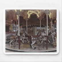 mouse pads, child carousel; mousepads