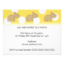 Mouse. Personalized Invite