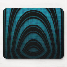 Mousemat Blue Black Abstract Arch Mouse Pads