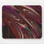 Mousemat Dark Colourful Swirls Abstract Design Mousepads
