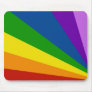 Mousemat Rainbow Stripe Zoom Abstract Design Mouse Pads