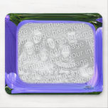 Mousepad abstrait de ~ de modèle de bleu tapis de souris