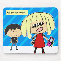 Mousepad adolescent de cuir tapis de souris