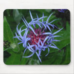 Mousepad bleu semblant vraiment frais de fleur tapis de souris