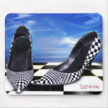 Mousepad-Chequered Designed Shoe