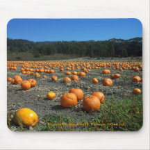 Mousepad/correction citrouille de Half Moon Bay Tapis De Souris