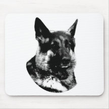 Mousepad de berger allemand tapis de souris