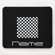 mousepad de damier tapis de souris
