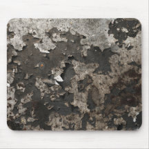 Mousepad de délabrement en métal tapis de souris