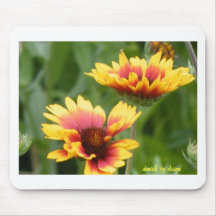 mousepad de fleur tapis de souris