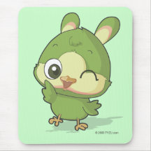 Mousepad de personnage de dessin animé de Bunirot Tapis De Souris
