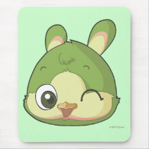 Mousepad de personnage de dessin animé de Bunirot Tapis De Souris