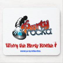Mousepad de télé réalité de Rocka de partie Tapis De Souris