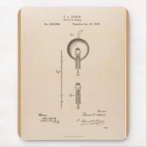 Mousepad / Edison Light Bulb Patent