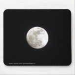 Mousepad - Full moon on clear night sky mousepads
