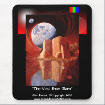 Mousepad - "God is in the Moon"