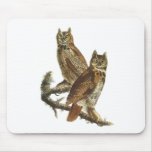 Mousepad: Great Horned Owl