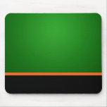 Mousepad Green Orange Black Mousemat mousepads