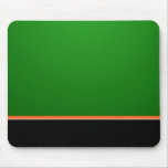 Mousepad Green Orange Black Mousemat mousepads