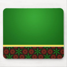 Mousepad Green Yellow Red Mousemat