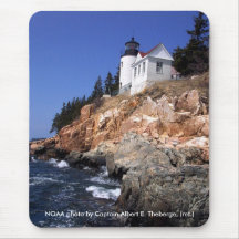 Mousepad / Maine's Bass Harbour Lighthouse