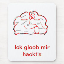 Mousepad mit Berlin Motiv