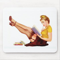 Mousepad Pin up Girls Art Vintage Retro