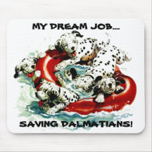 MOUSEPAD PROMOTES INTERST IN DALMATIAN RESCUE!