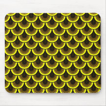 Mousepad  Seamless retro pattern