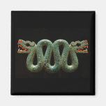 Mousepad : Serpent aztèque Magnets Pour Réfrigérateur