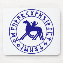 mousepad Sleipnir Shield Blue