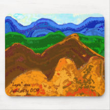 Mousepad, Southwest inspired, design by DSM