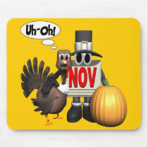 Mousepad - Thanksgiving Turkey