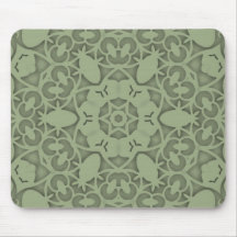 mousepad vert tapis de souris