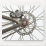Mousepad with Bike Wheel Hub