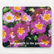 Mousepad with Floral design
