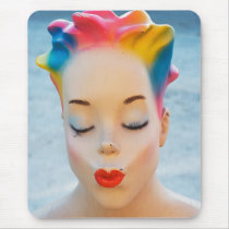 Mousepad with Kisssing Mannequin