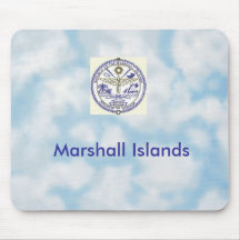 Mousepad with "Marshall Islands Seal"