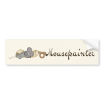 Mousepainter Bumper Sticker