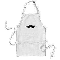 Moustache Apron