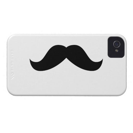 Moustache Barely There™ iPhone 4 Case