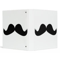 Moustache Vinyl Binders