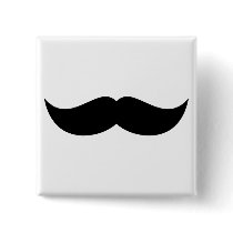 Moustache Button