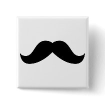Moustache Button