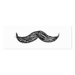 Moustache Card business cards