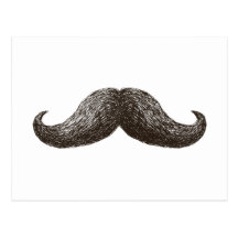 Moustache de La Cartes Postales
