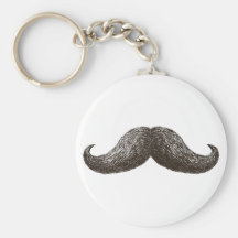 Moustache de La (lumière) Porte-clés