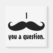 Moustache disguise funny moustache facial hair fridge magnet